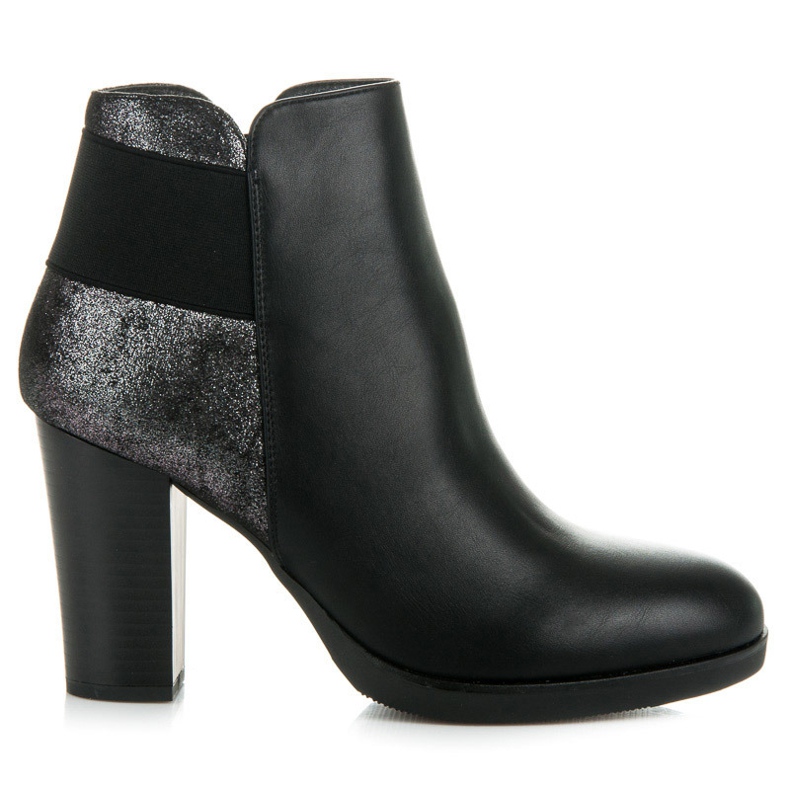 Vinceza Stövlar på stolpen svart