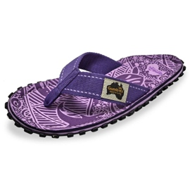 Japanese Gumbies Islander flip-flops unisex Purple Signature GU-FFISL151 purpur