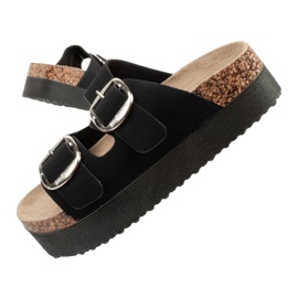 Lee Cooper LCW-25-35-3493L flip flops svart