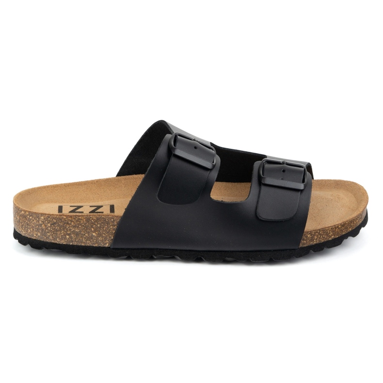 Vriston Herrskor justerbar flip flops alexz svart hud ansikte