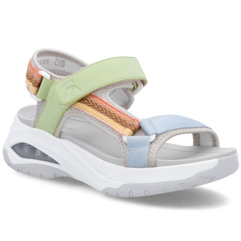 Kvinnors Rieker 3151-90 Sandaler blå
