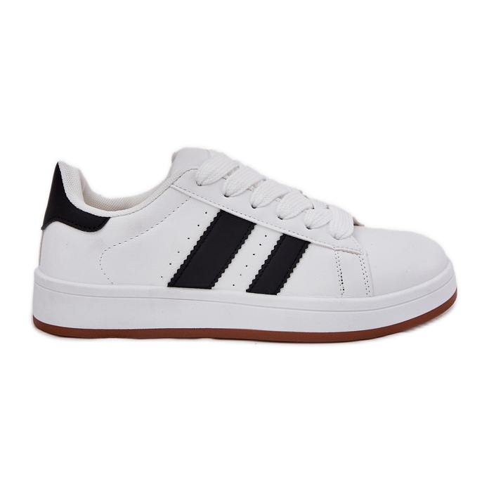 EVento Sneakers för kvinnor gjorda av ekologiskt läder, vit