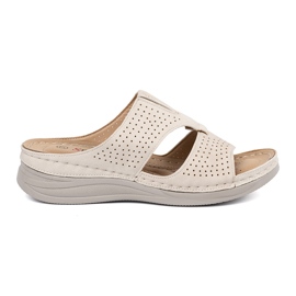 Seastar Lätt -BEIGE Bekväma snittflip flops