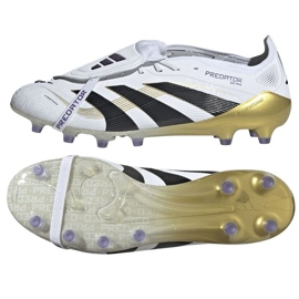 Adidas Predator Elite AG JR4771 fotbollsskor vit