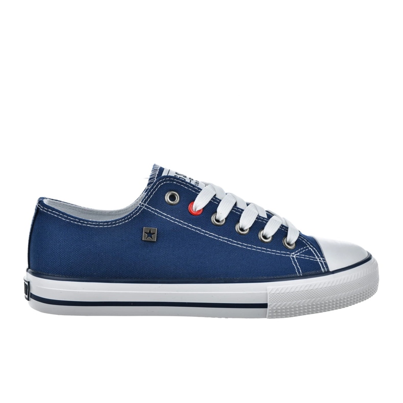 Kvinnors sneakers Big Star NN274653 Navy Blue Shoes