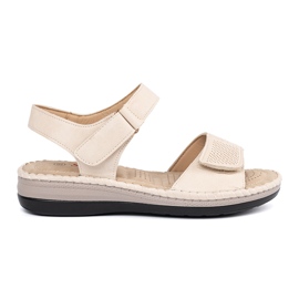 Seastar Lätt -BEIGE Lätt kvinnors sandaler svart