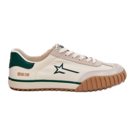 Big Star NN274867 Kvinnors låga sneakers beige