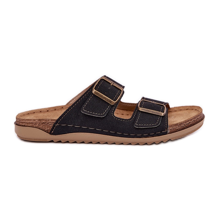 INBLU AA000068 förebyggande flip flops svart
