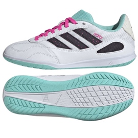 Adidas Super Sala III i JR5400 fotbollsskor vit