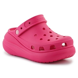 Crocs Classic Crush Clog 207521-6ZQ Flip-Flops rosa