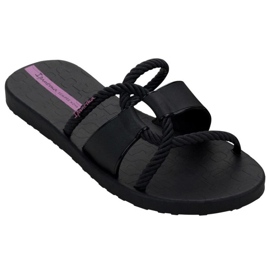 Kvinnors ipanema diversa slidel 27232 BG830 Black Flip -flops svart