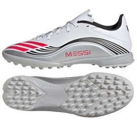 Adidas F50 Messi League TF JP7448 fotbollsskor vit