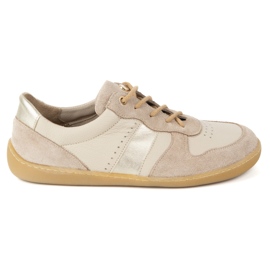 Olivier Kvinnors barfota modell 1773pol beige sneakers