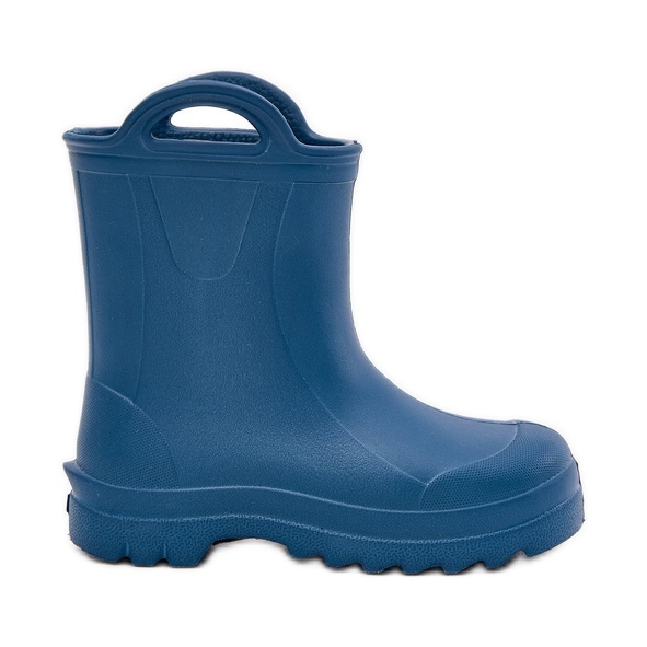 Barns galoshes av lemigo doggy 735 marinblå