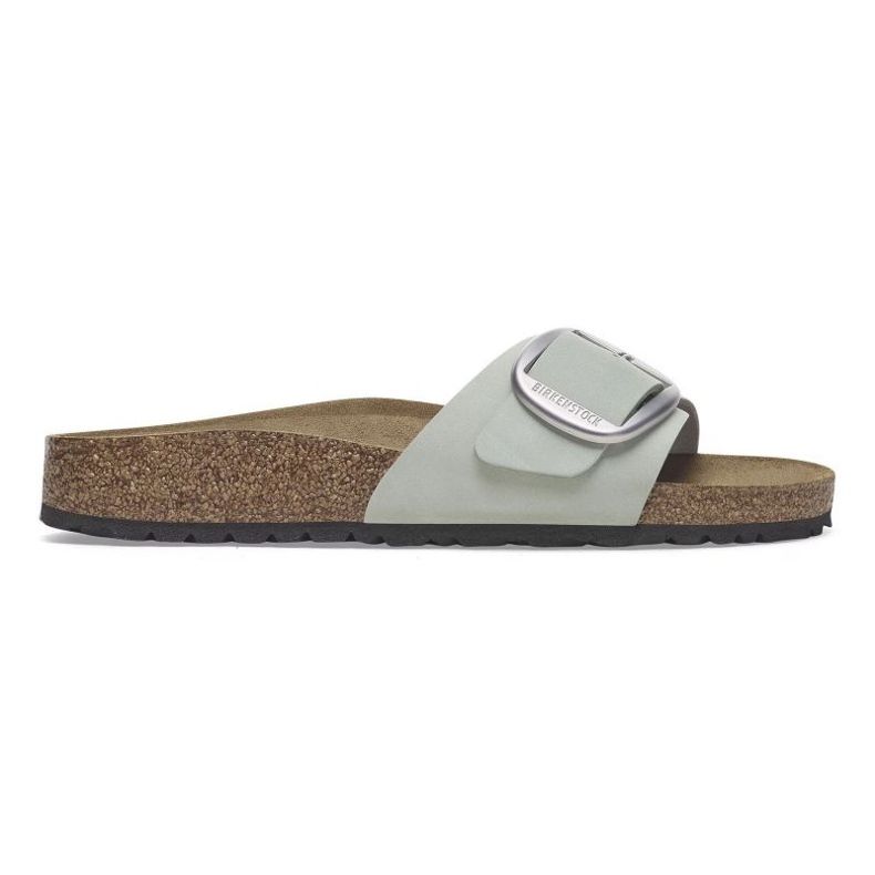 Birkenstock Madrid Big Buckle 1024097 Flip -flops grön