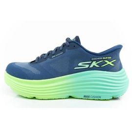 Runningskor Skechers Max CUDIONING SLIP -INS 129473/NVLM blå