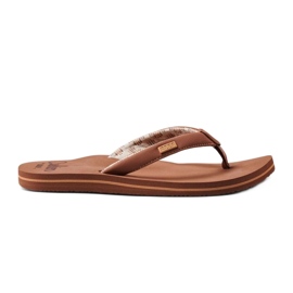 Reef Flip -flops rev kudde Sandes CJ4318 brun