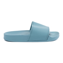 Shelvt Blå gummi flip flops