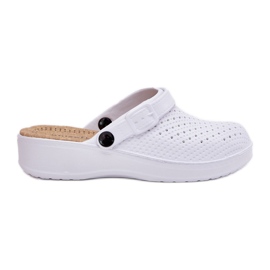 EVento Skum flip flops kvinnors vita faylina