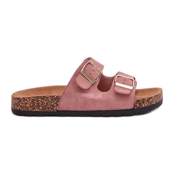 Boto Kvinnors kortina ljusrosa sula tofflor