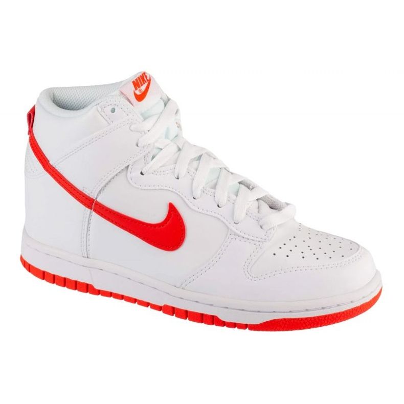 Nike Dunk High GS JR DB2179-111 skor vit