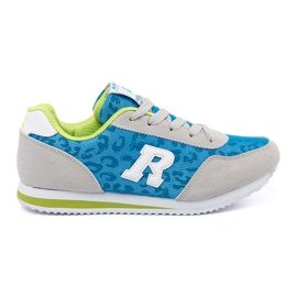 Shelvt Sneakers i nyanser av blått och grått