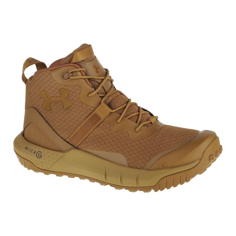 Herrsportskor under Armour Micro G Valsetz Mid 3023741-200 beige