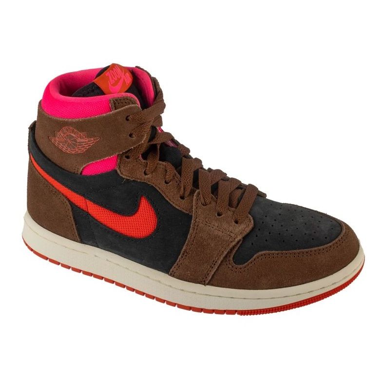 Nike air jordan 1 zoom cmf 2 skor i dv1305-206 mångfärgad