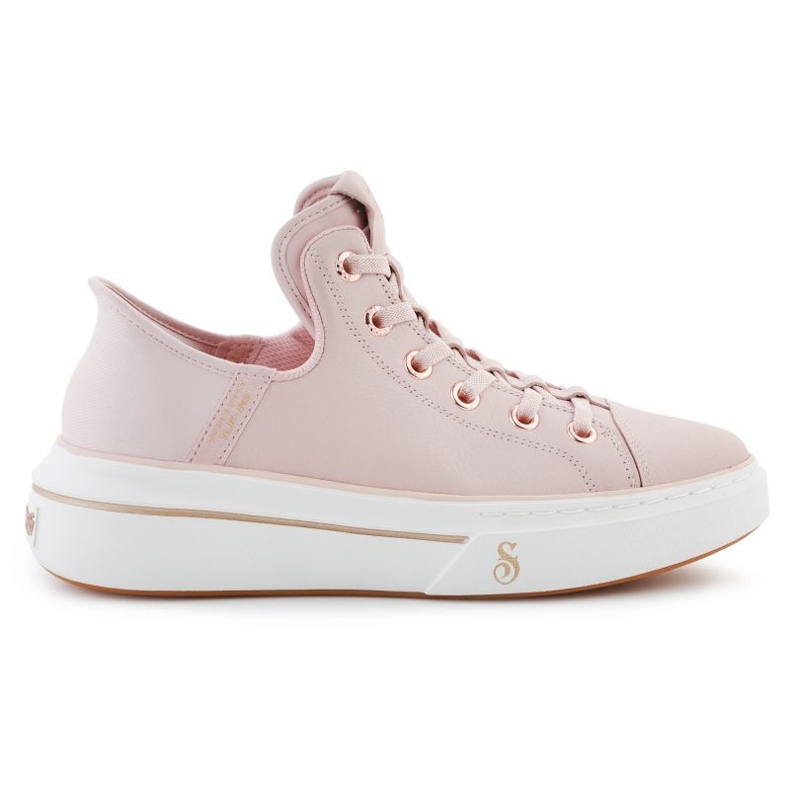 Skechers Slip-Inss: Snoop One-OG-läder 186001-Blsh rosa
