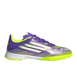 Adidas F50 League i JR JH7750 fotbollsskor purpur