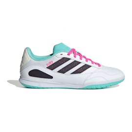 Adidas super sala iii m jr5397 ​​fotbollsskor vit