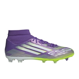 Adidas F50 League FG/MG Mid fotbollsskor i JI0886 violett