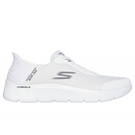 Skechers Go Walk Flex Hands Up M 216324Brn Shoes vit