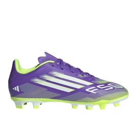 Adidas f50 klubb fg/mg jr ji0030 fotbollsskor violett