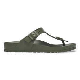Mäns flip -flops Birkenstock Gizeh Eva 1019143 Green grön