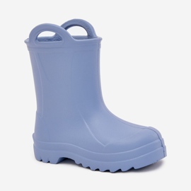 Boto Barns galoshes av lemigo doggy 735 blå