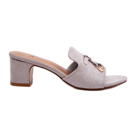 Seastar Kvinnors flip-flops med grågrå ekokumpen