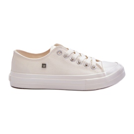 Klassiska kvinnors sneakers Big Star NN274285 White vit
