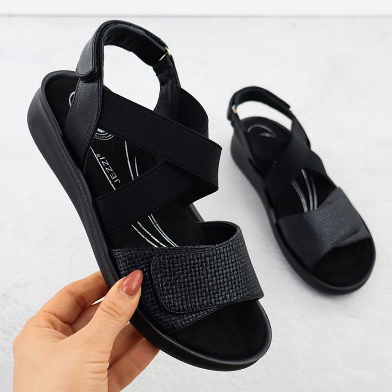 Comfort Sandals Jezzi i 24142 Jez448a svart