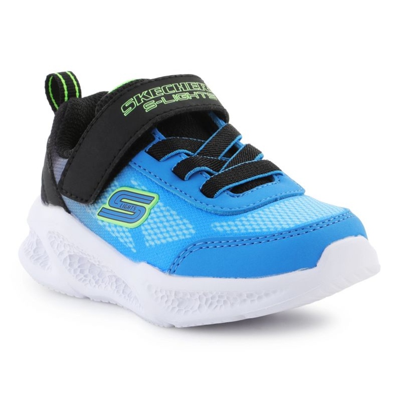 Skechers Meteor-Lights Shoes-Krendox Jr 401495N-BKBL blå