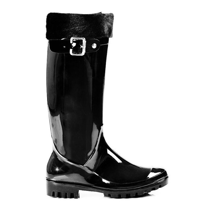 Galoshes med underkläder svart