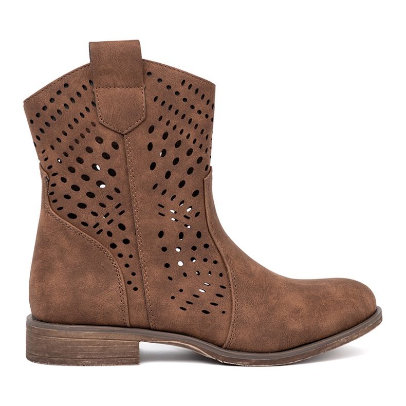 Seastar OpenWork Brown Boots brun