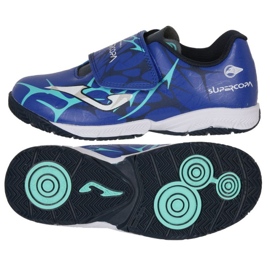 Joma Super Copa Jr 2409 i JR SCJW2504inv skor blå