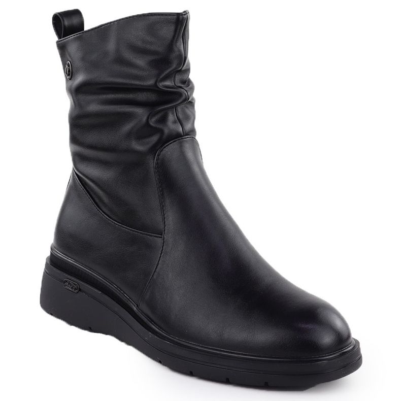 Women's Boots on Wedges Black Vinceza 26-58557 svart