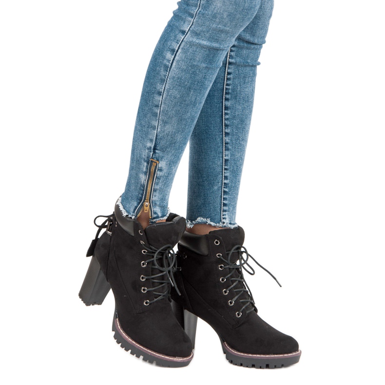 Sergio Todzi Arbetare Boot På En Stolpe svart