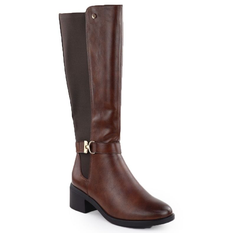 Women's Brown Boots Evento 25KZ02-9430