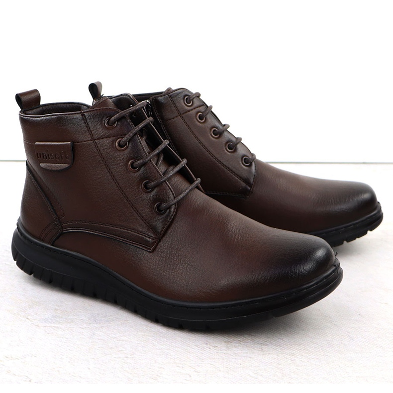 Mäns isolerade mäns bruna unisoft 24MN16-7515