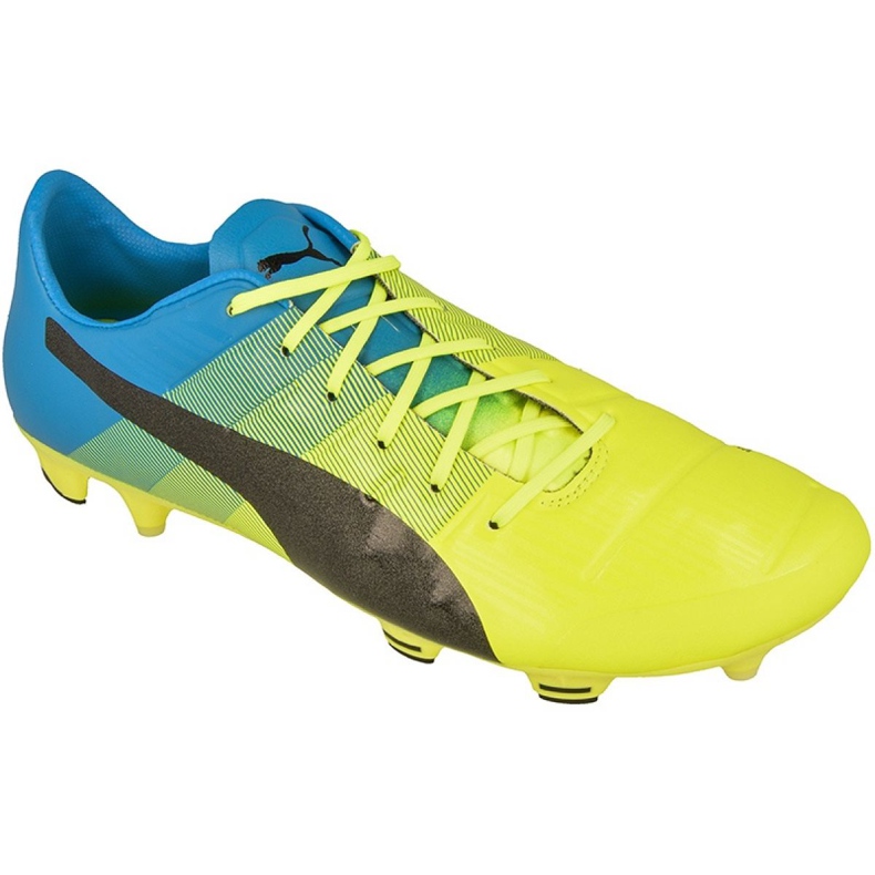 Puma evoPOWER 1.3 Fg M 10352401 fotbollsskor mångfärgad gul