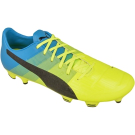 Fotbollsskor Puma evoPOWER 2.3 Fg M 10352801 mångfärgad gul