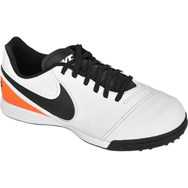 Nike Tiempo Legend Vi Tf Jr 819191-108 fotbollsskor mångfärgad vit